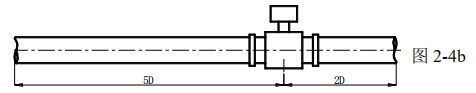 dn1000电磁流量计直管段安装位置图